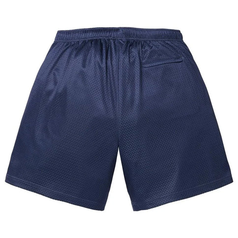 Supreme Rhinestone Mesh Short Set Navy