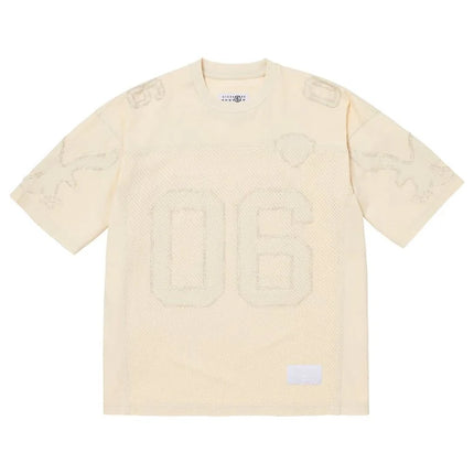 Supreme MM6 Maison Margiela Cotton Football Jersey White