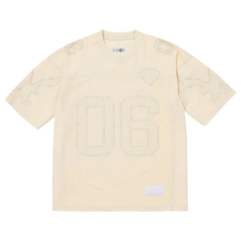 Supreme MM6 Maison Margiela Cotton Football Jersey White