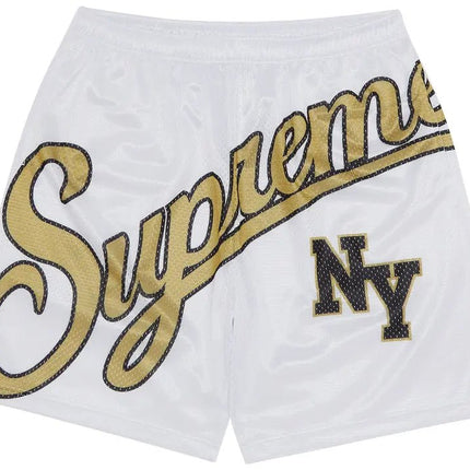Supreme Big Script Mesh Short 'White' BLACK FRIDAY - INSTAKICKSZ LTD