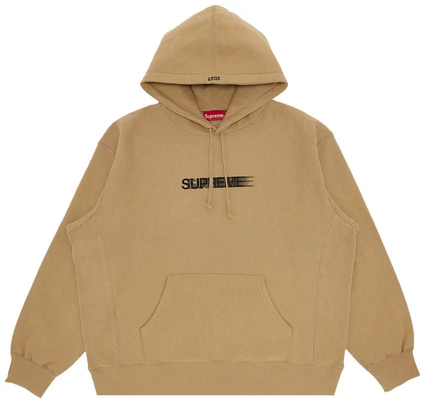 Supreme Motion Logo Hooded Sweatshirt 'Dark Tan' BLACK FRIDAY - INSTAKICKSZ LTD