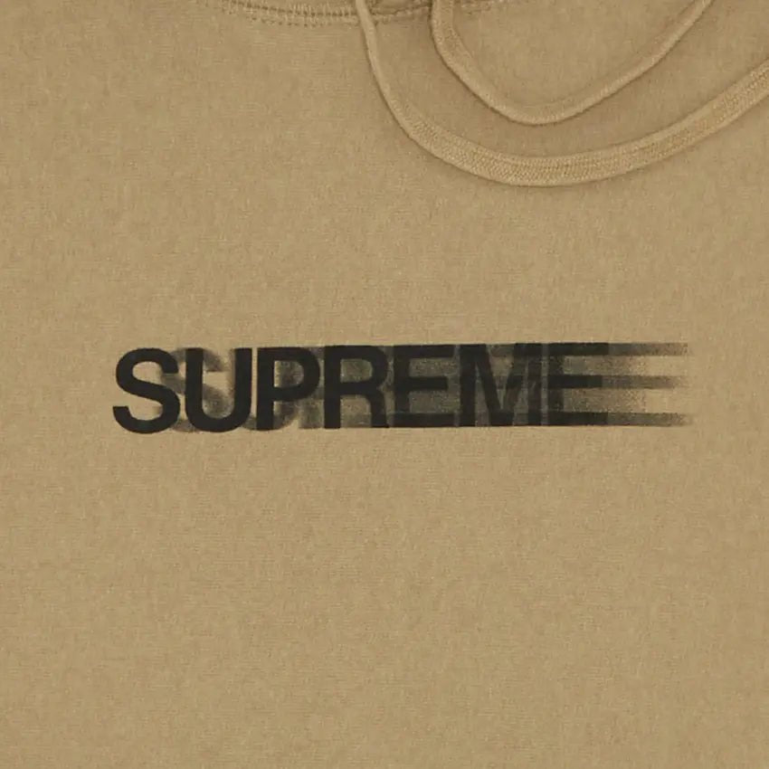 Supreme Motion Logo Hooded Sweatshirt 'Dark Tan' BLACK FRIDAY - INSTAKICKSZ LTD
