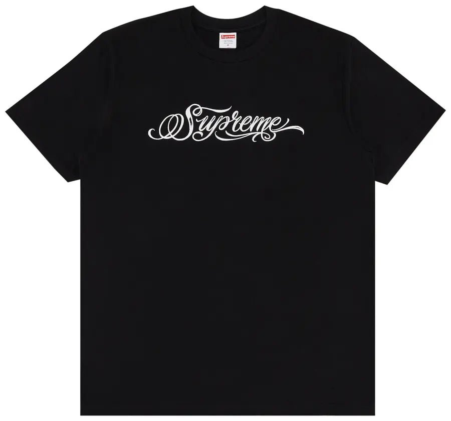 Supreme Script Tee 'Black' BLACK FRIDAY - INSTAKICKSZ LTD