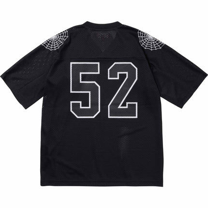 Supreme Spiderweb Football Jersey Black BLACK FRIDAY - INSTAKICKSZ LTD