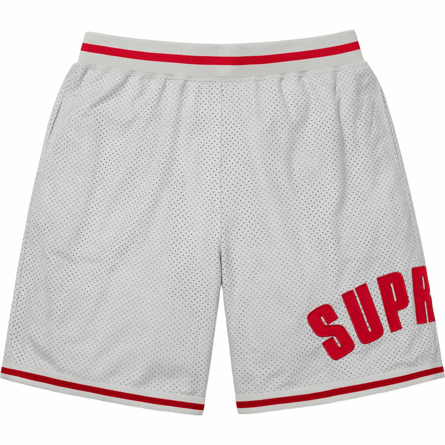 Supreme Ultrasuede Mesh Baseball Jersey and Short Set Grey BLACK FRIDAY - INSTAKICKSZ LTD