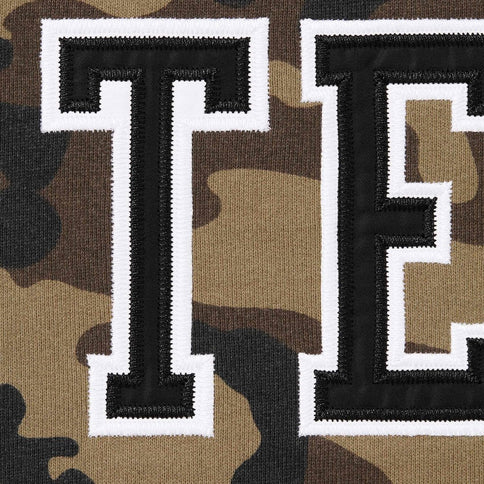 Supreme Team 94 Hooded Sweatshirt Woodland Camo