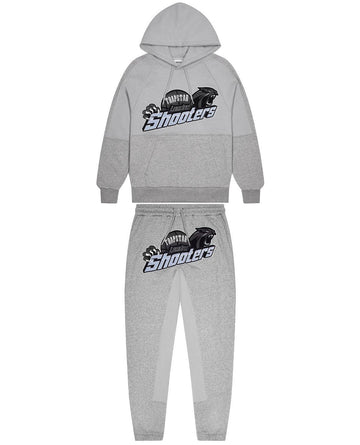 Trapstar Shooters Panel Tracksuit - Grey/Blue - INSTAKICKSZ LTD