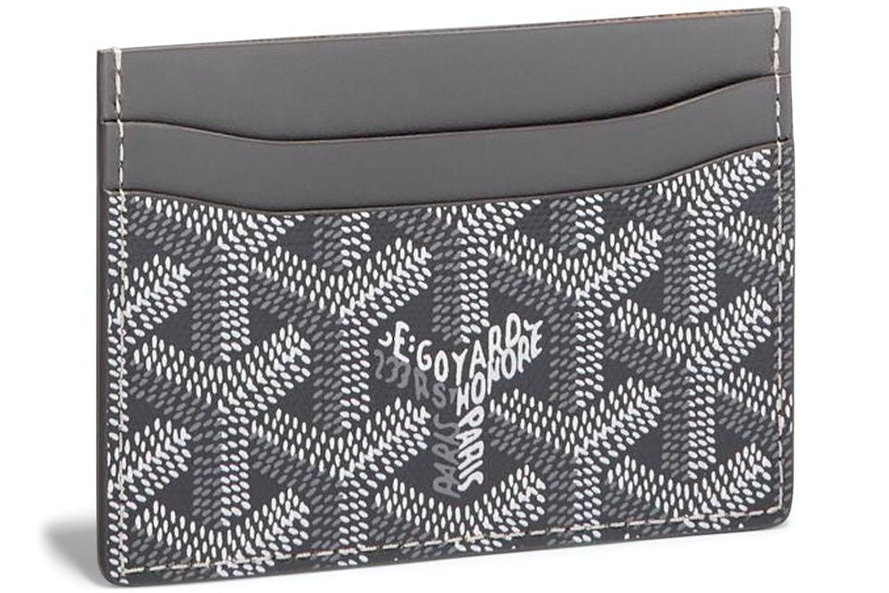 Goyard Saint Sulpice 'Grey' Card Holder - INSTAKICKSZ LTD