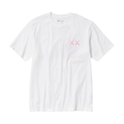 KAWS x Uniqlo UT Graphic T-Shirt 'White Pink' - INSTAKICKSZ LTD