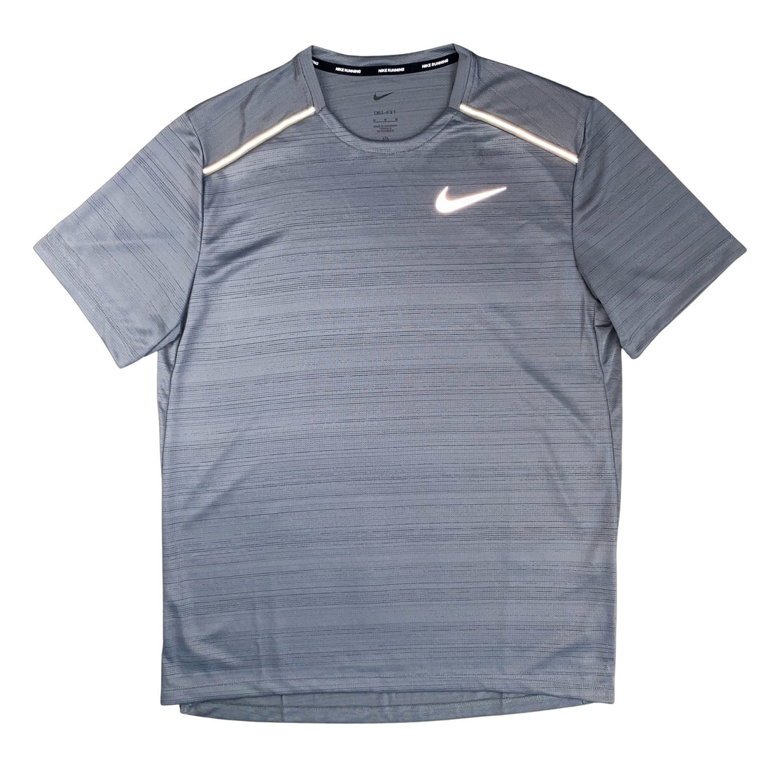 Nike Miler T-Shirt 1.0 Grey - INSTAKICKSZ LTD