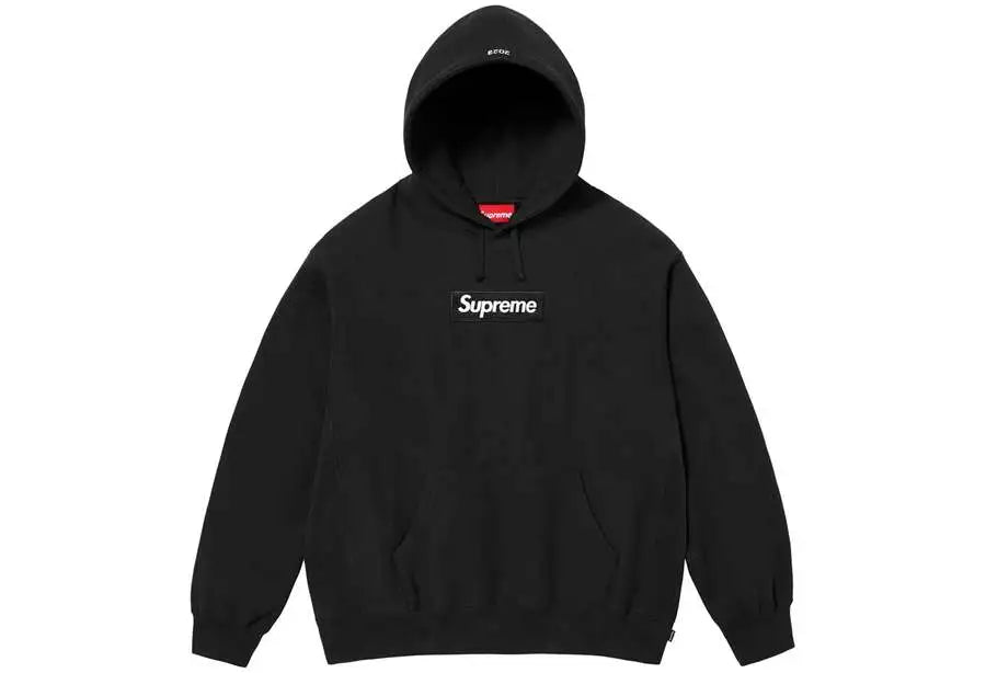 Supreme Box Logo Hooded Sweatshirt Black (FW23) - INSTAKICKSZ LTD