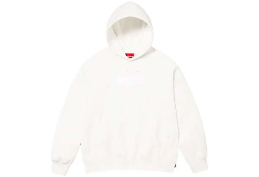 Supreme Box Logo Hooded Sweatshirt White (FW23) - INSTAKICKSZ LTD