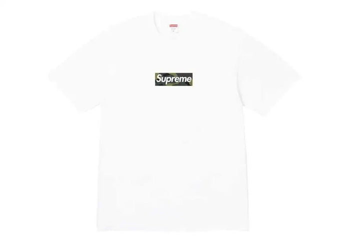Supreme Box Logo Tee White (FW23) - INSTAKICKSZ LTD