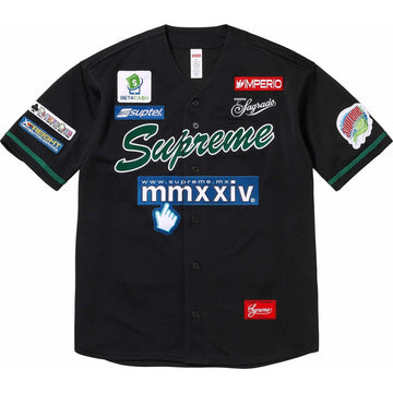 Supreme Chosen One Baseball Jersey Black - INSTAKICKSZ LTD
