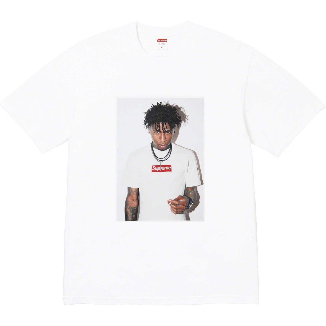 Supreme NBA Youngboy Tee 'White' - INSTAKICKSZ LTD