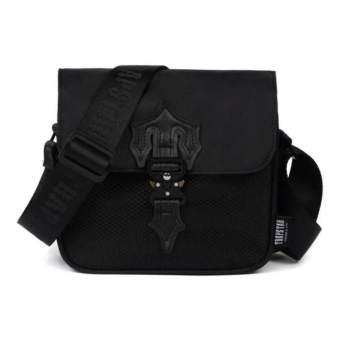 Trapstar Irongate T Cross-Body Bag 1.0 Black Edition - INSTAKICKSZ LTD