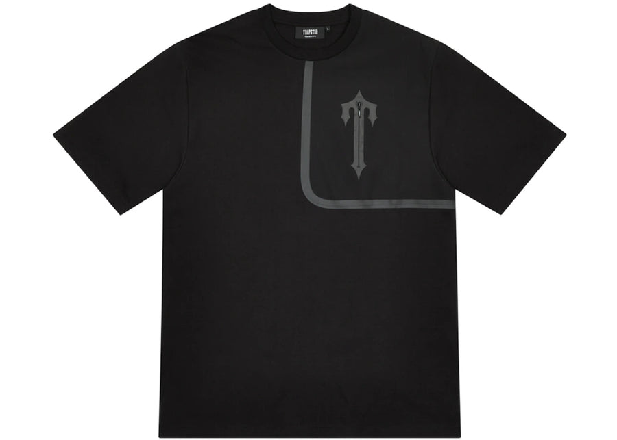 Trapstar Irongate T Tech Zip T-Shirt - INSTAKICKSZ LTD